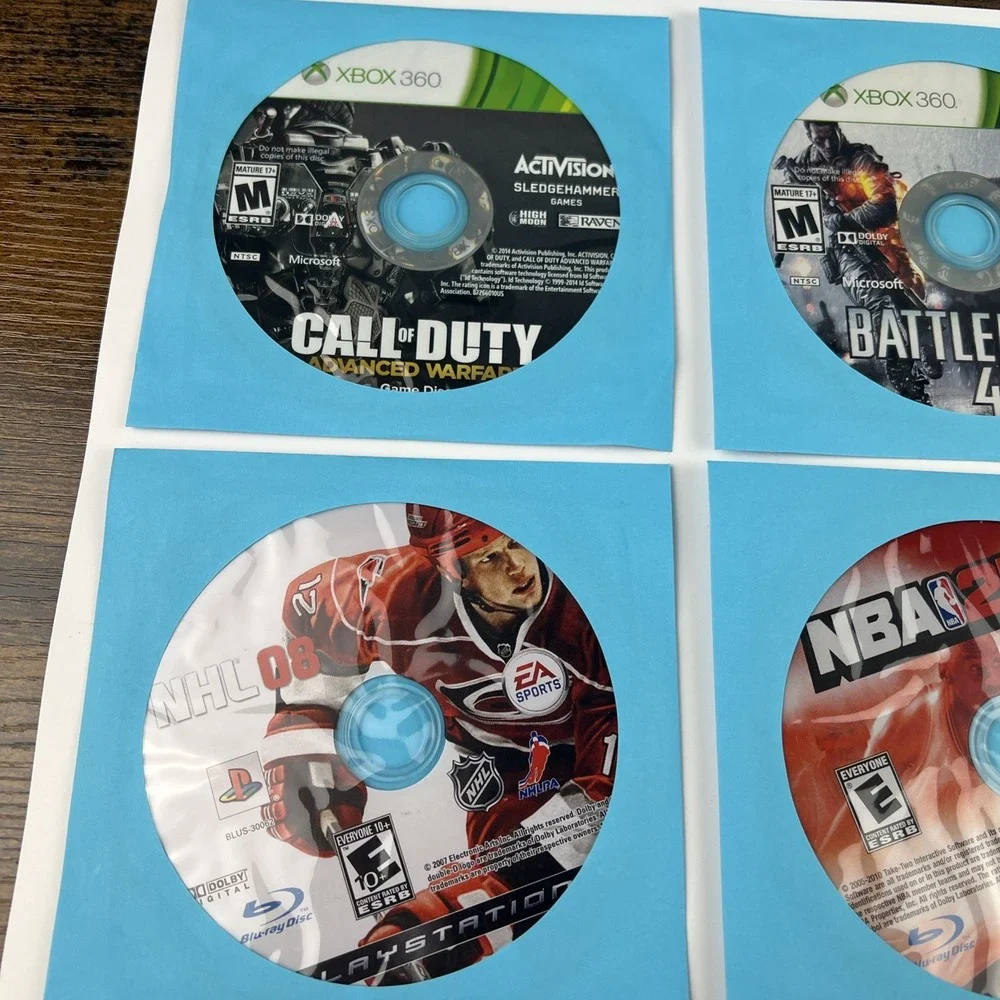 Multi Platform Loose Discs Video Game - Lot Of 50 - AS IS Untested Scratches #5